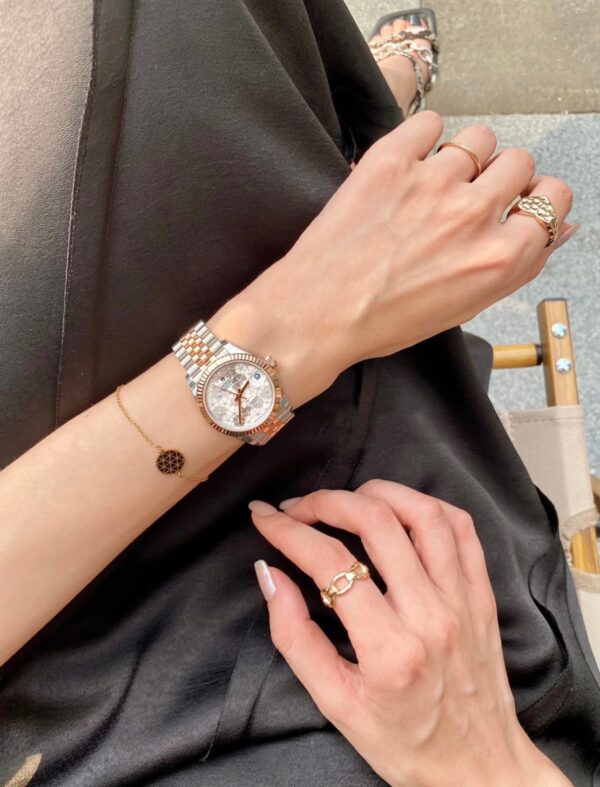 Rolex Datejust m278271-0028 (Chocolate Dial with Diamond Markers)