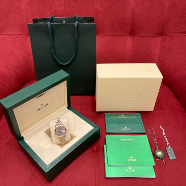 1 Rolex Datejust m278273-0004 (Silver Dial with Diamond VI Marker)