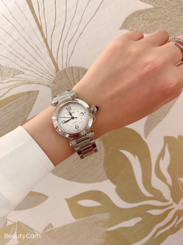 1 Cartier Pasha Series WSPA0013 (35mm, 1847 MC Automatic Movement, Stainless Steel)