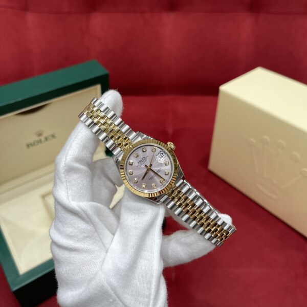 1 Rolex Datejust m278273-0020 (Diamond Hour Markers on Silver Dial)