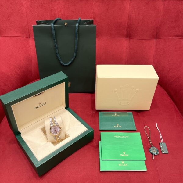 1 Rolex Datejust m278273-0020 (Diamond Hour Markers on Silver Dial)