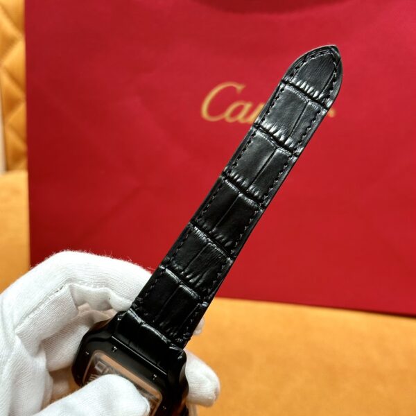 Cartier Santos Series Ref. WSSA0039 (Black Dial, Stainless Steel)