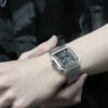 Cartier Santos Series Ref. WSSA0062 (Gradient Green Dial, Stainless Steel)