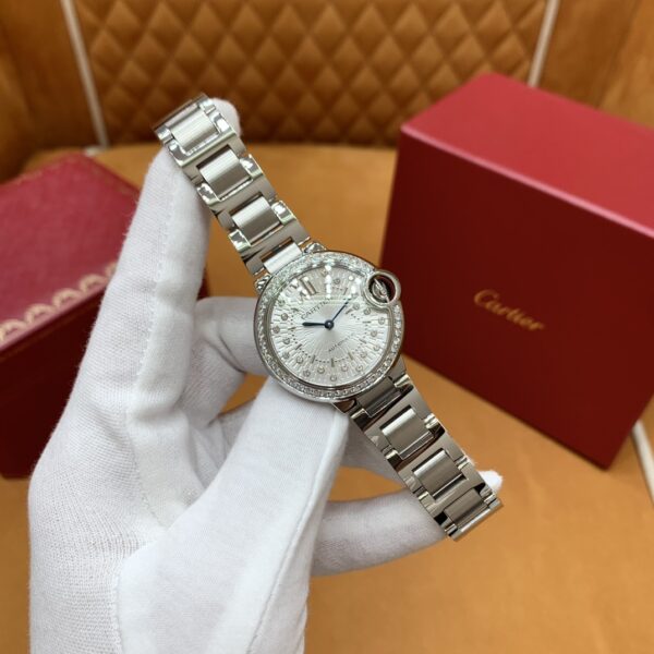 1 Ballon Bleu de Cartier Series Ref. W4BB0035 (Natural Diamonds, Steel)
