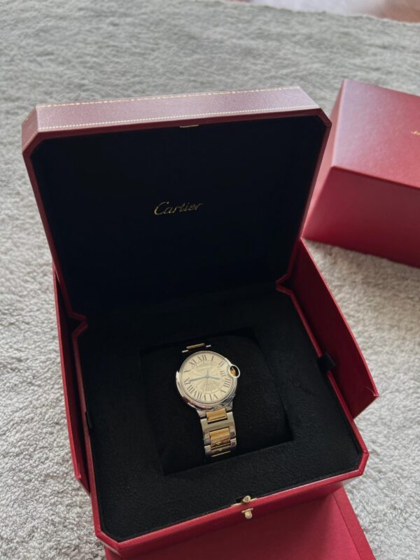 Ballon Bleu de Cartier Series Ref. W2BB0012 (Gold-Plated, Stainless Steel)