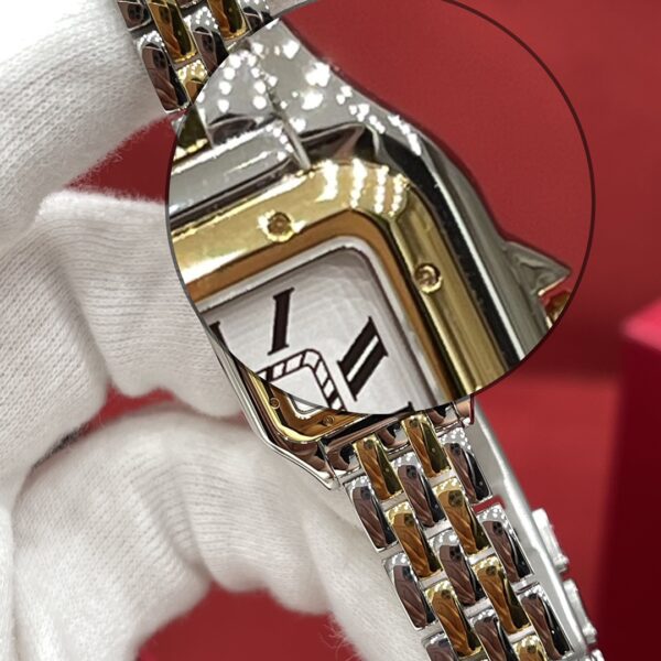 Cartier Leopard Series W2PN0006 (Small Size, Two-Tone Steel & Gold)