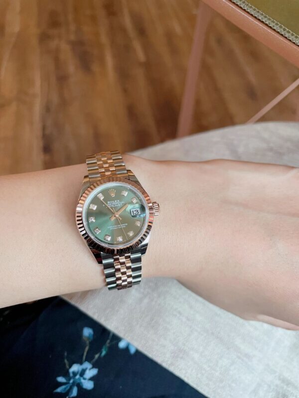 1 Rolex Datejust m278273 (Gold & Steel with Diamond Markers)