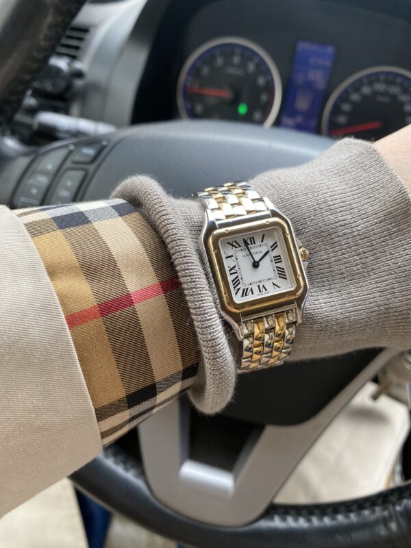 1 Cartier Leopard Series W2PN0007 (Medium Size, Steel & Rose Gold)