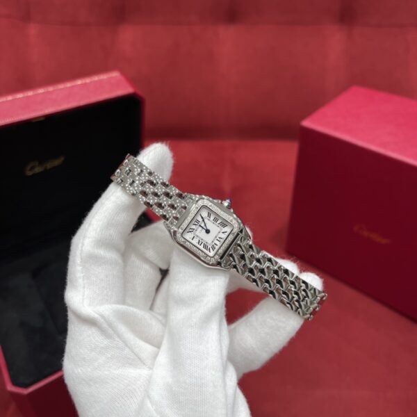 Cartier Leopard Series W4PN0007 (Small Size with Diamond Bezel)