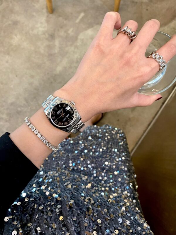 1 Rolex Datejust m278274-0002 (Bright Black Dial)