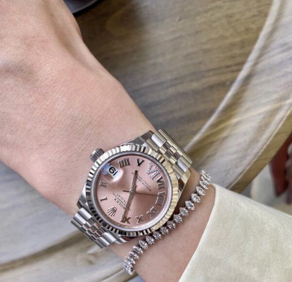 1 Rolex Datejust m278274-0024 ( Pink Diamond Dial)