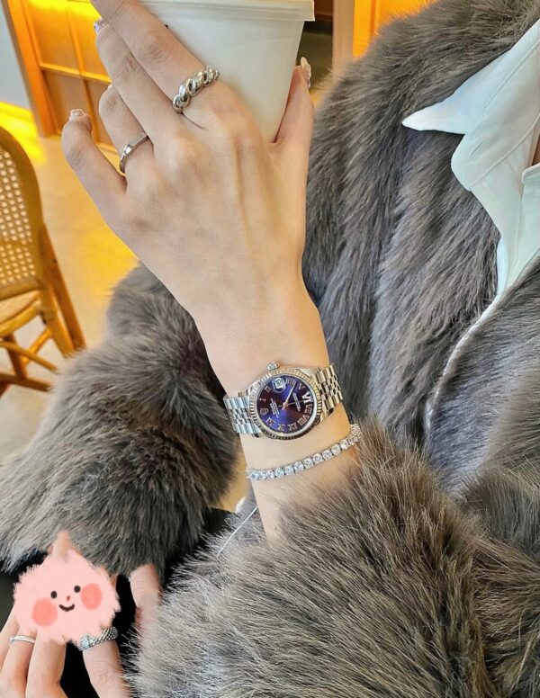 Rolex Datejust m278274-0026 ( Aubergine Diamond Dial)