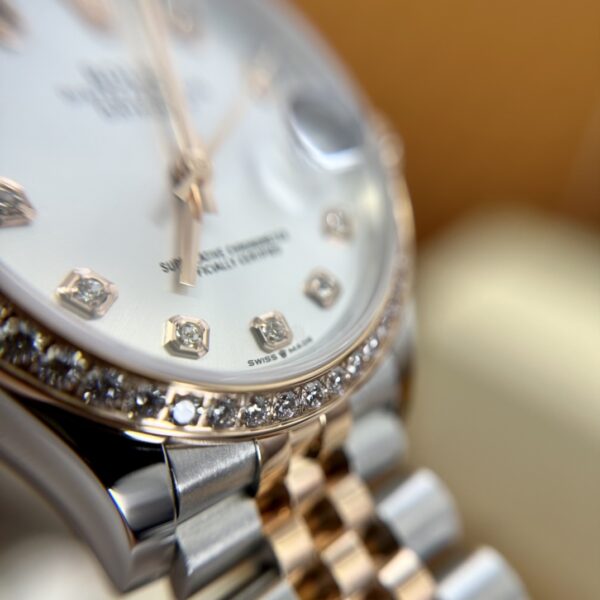 1 Rolex Datejust m278381rbr-0016 (Silver Dial, Diamond Markers)