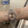 Rolex Datejust m278381rbr-0024 (Rose Gold Dial, Diamond Markers)