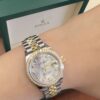 Rolex Datejust m278383rbr-0028 (Diamond-Set White Mother-of-Pearl Dial)
