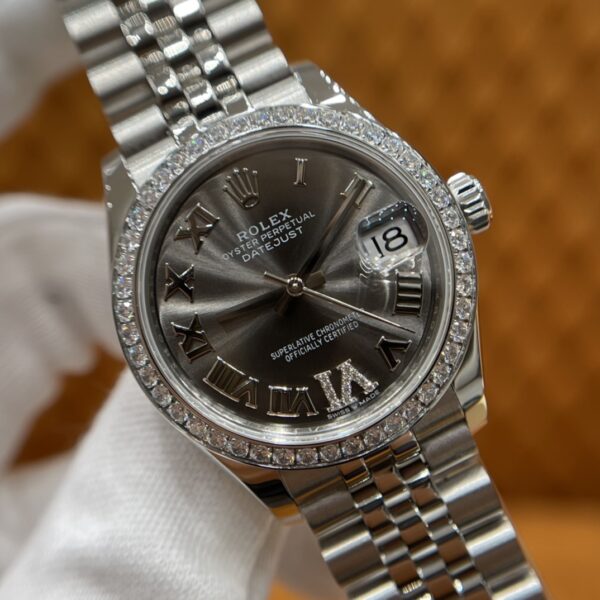 1 Rolex Datejust m278384rbr-0031 (Gray Roman Numeral Dial)