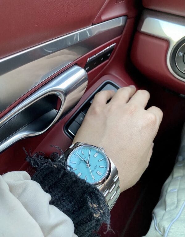 Rolex Oyster Perpetual 41 Ref. M124300-0003（Tiffany blue dial）