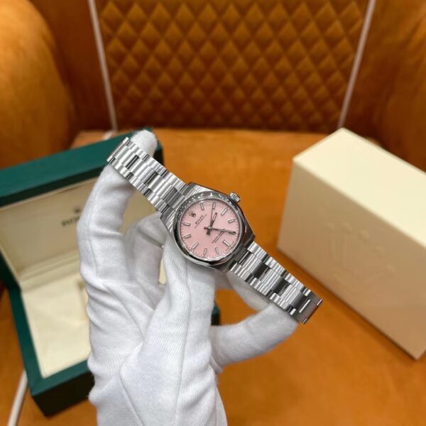 Rolex Oyster Perpetual m277200-0009 (Size: 31mm，Candy Pink Dial)