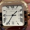Cartier Santos Series WGSA0018 (Large, Rose Gold)