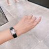 Cartier Tank Series WSTA0030 (Medium Size, Silver Dial, Togo Leather Strap)