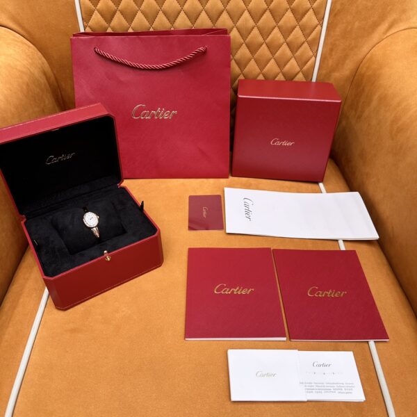 Cartier Bath Tub Series WGBA0020 (Yellow Gold, 18K Gold, Sapphire Inlay)