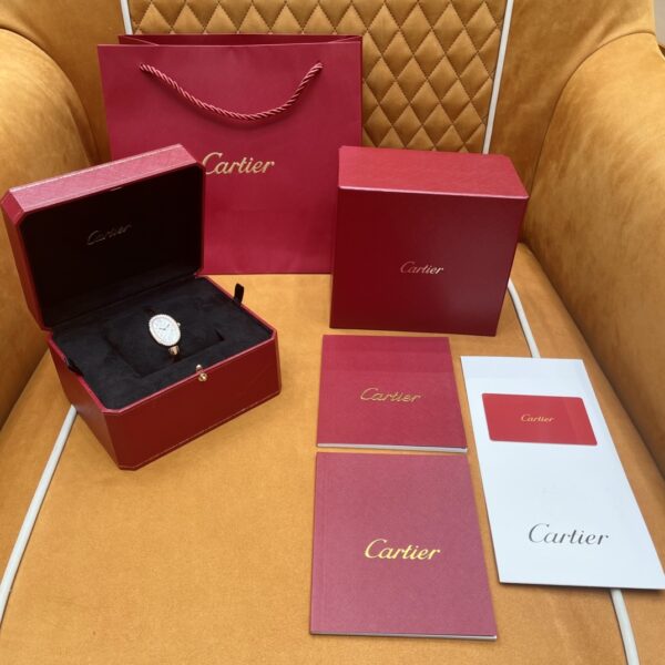 1 Cartier Baignoire Series WJBA0042 (Rose Gold Diamond Bezel) (Mini Size)