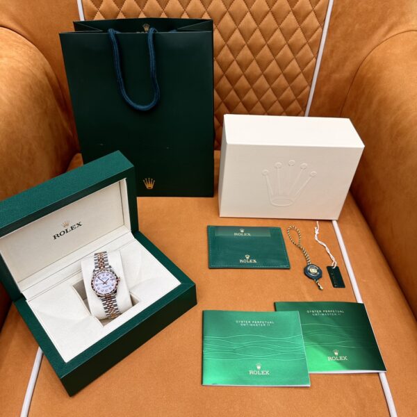 1 Rolex Datejust M278341RBR-0026 (White Mother-of-Pearl Dial, Diamond Bezel, 31mm)