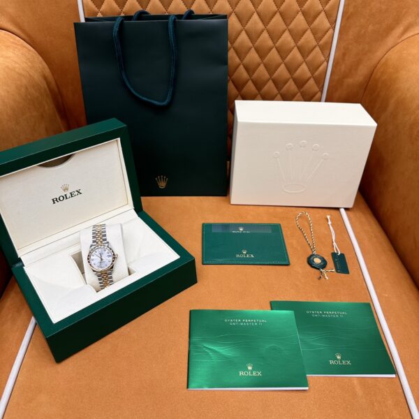 Rolex Datejust M278343RBR-0020 (White Dial, Diamond Bezel, 31mm)