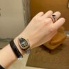 Bvlgari Serpenti Series 102532 (Black, Rose Gold, Ceramic Strap, Diamond-Studded, Pink Ceramic Crown, Swiss Quartz Movement)