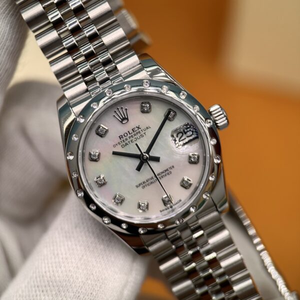 Rolex Oyster Perpetual Datejust m278344rbr-0006 (white Mother-of-PearlDial)