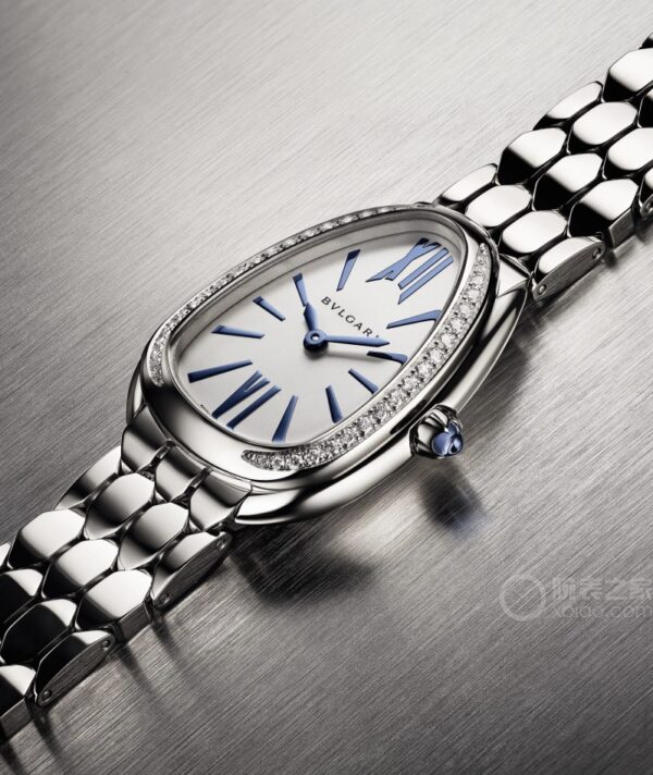 1 BVLGARI Serpenti 103148 (White Dial, 18K White Gold)