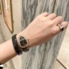 Bvlgari Serpenti 102532 (Black Dial, Rose Gold & Diamond Accents, 35mm)
