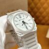 BVLGARI OCTO Series 103011 (40mm, Stainless Steel, Rhodium-Plated, Sapphire Crystal, Ceramic-Embedded Crown, Custom Pearl Rotor Mechanical Movement)