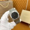 BVLGARI OCTO Series 103297 (40mm, Stainless Steel, Rhodium-Plated, Sapphire Crystal, Ceramic-Embedded Crown, Custom Pearl Rotor Mechanical Movement)