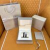 BVLGARI Serpenti 28HF00 (Black Dial, Steel & Ceramic Diamond-Set Silver Bezel)
