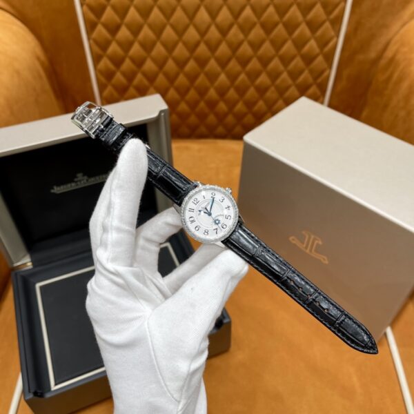 Jaeger-LeCoultre Rendez-Vous 3448430 "Swarovski Diamond Bezel" (Black Alligator Strap)