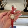 Piaget Limelight Movement - Ruby and Mother-of-Pearl Dial with Alligator Strap G0A43090 (Red & White)