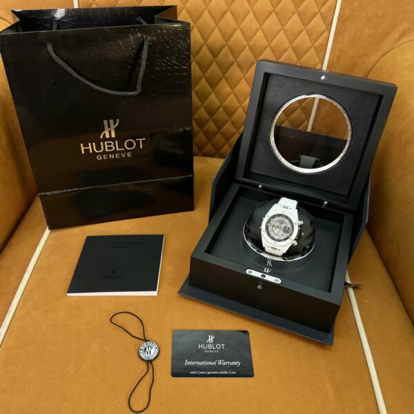 Hublot Big Bang UNICO Ceramic Series Ref. (White Ceramic)
