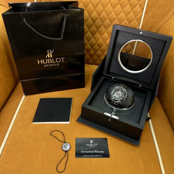 Hublot Big Bang Unico Ceramic Ref. 418.CX.1107.RX.MXM22 (Black Ceramic)