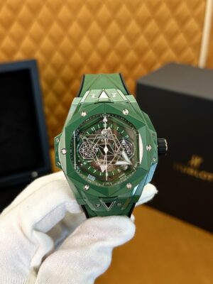 Hublot Big Bang Unico Ceramic Ref. 418.GX.5207.RX.MXM22 (Green Ceramic)