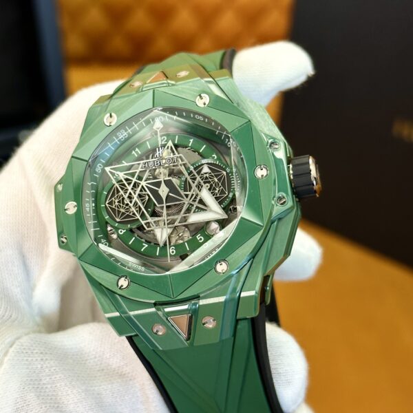 Hublot Big Bang Unico Ceramic Ref. 418.GX.5207.RX.MXM22 (Green Ceramic)