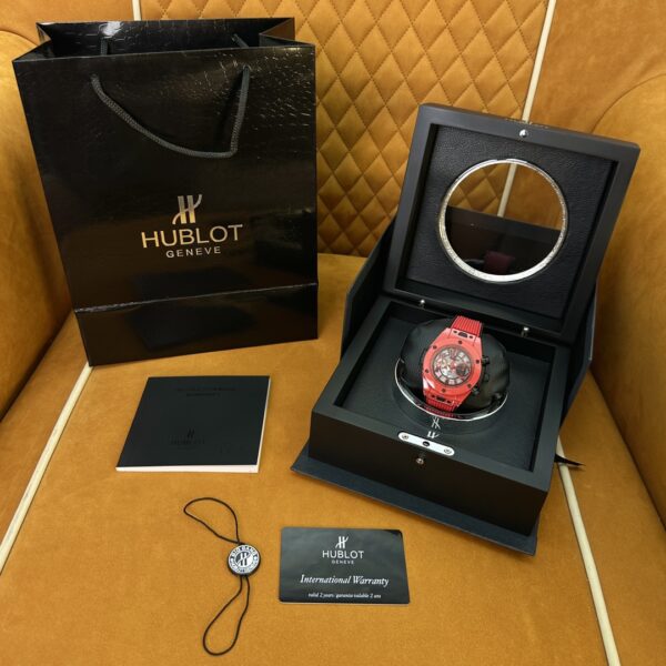 1 Hublot Big Bang Unico Red Ceramic Ref. 60HF00 (Red Ceramic)