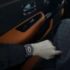 Richard Mille RM07-01 (Black Ceramic, Red Bezel with Diamonds)