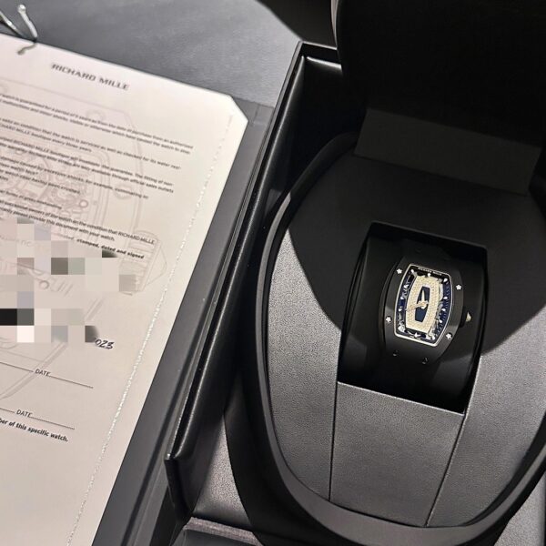 Richard Mille RM07-01 (Black Ceramic, Black Bezel)