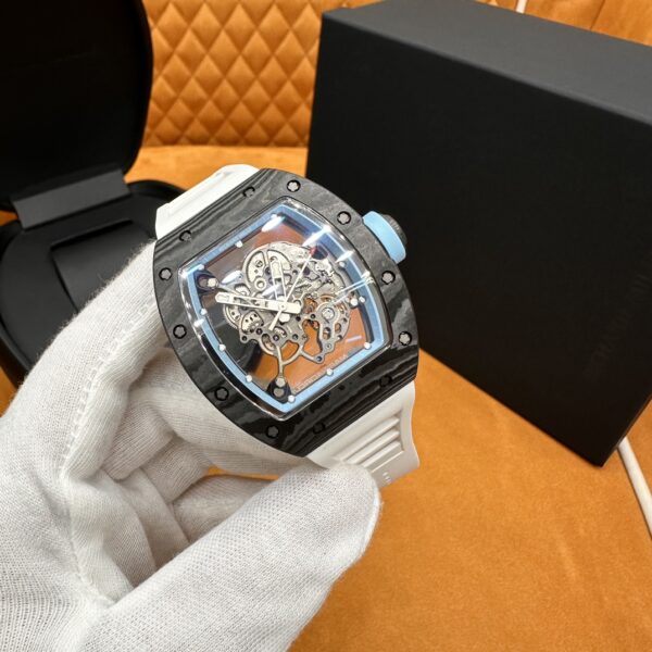 1 Richard Mille RM 055 Blue Carbon (Blue, NTPT Carbon & Titanium)