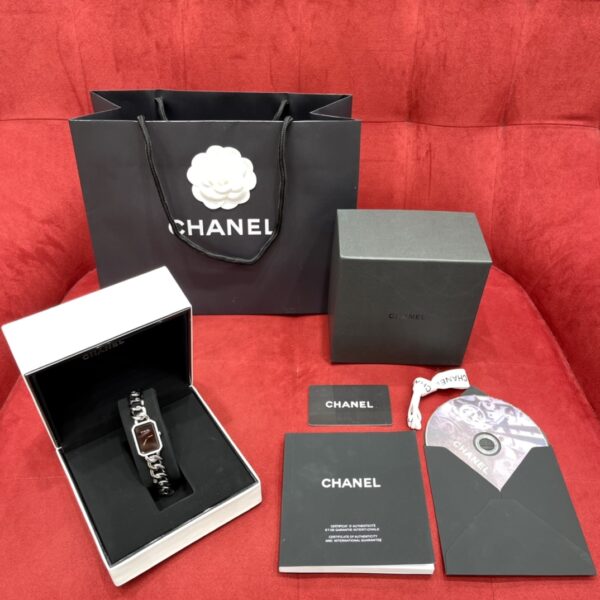 Chanel PREMIÈRE Series H3254 (Stainless Steel, Black Dial)