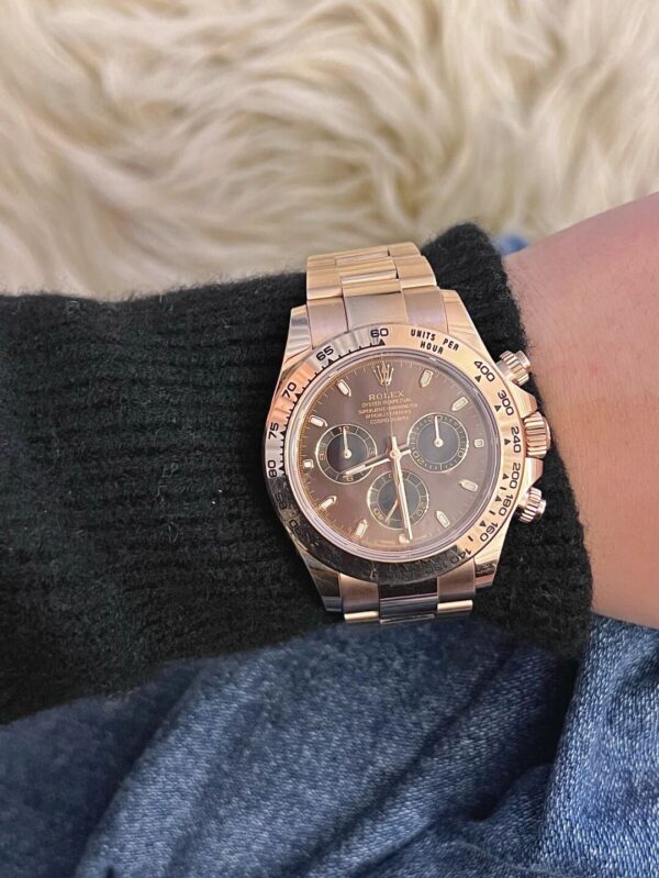 Rolex Cosmograph Daytona M116505-0013 (Rose Gold, Black Cerachrom Bezel)