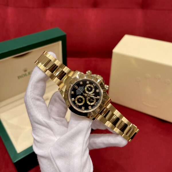 Rolex Cosmograph Daytona M116508-0016 (Gold, Black Cerachrom Bezel)
