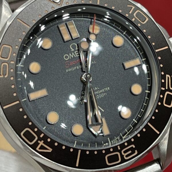 Omega Seamaster Diver 210.90.42.20.01.001 (Brown Aluminum Dial, Titanium Case, Ceramic Bezel)