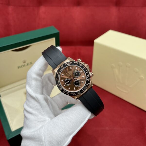 Rolex Cosmograph Daytona M116515LN-0041 (Rose Gold, Chocolate and Black Dial)